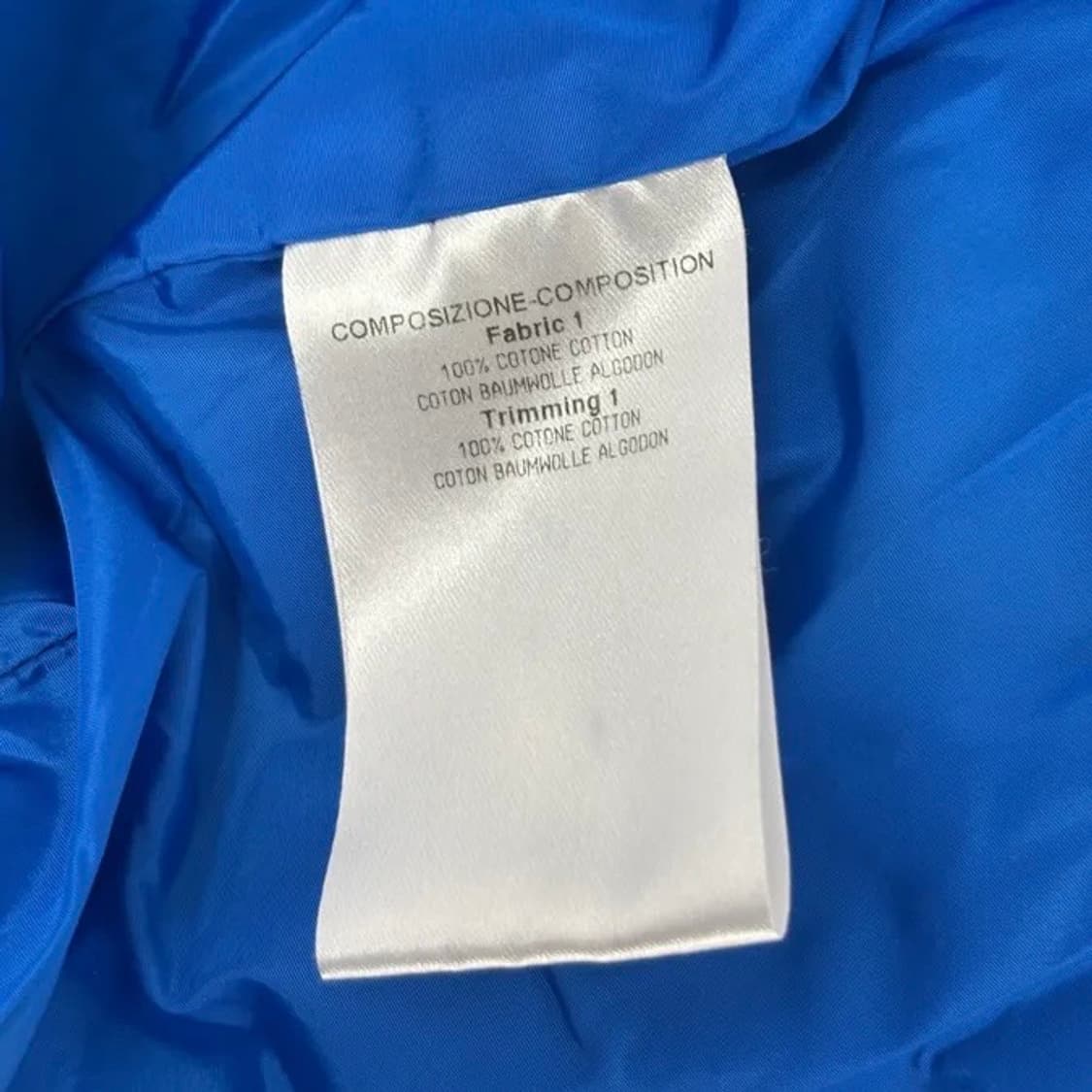 2000s Gucci 블루 스트라이프 라이트 자켓 (M) 상품이미지8