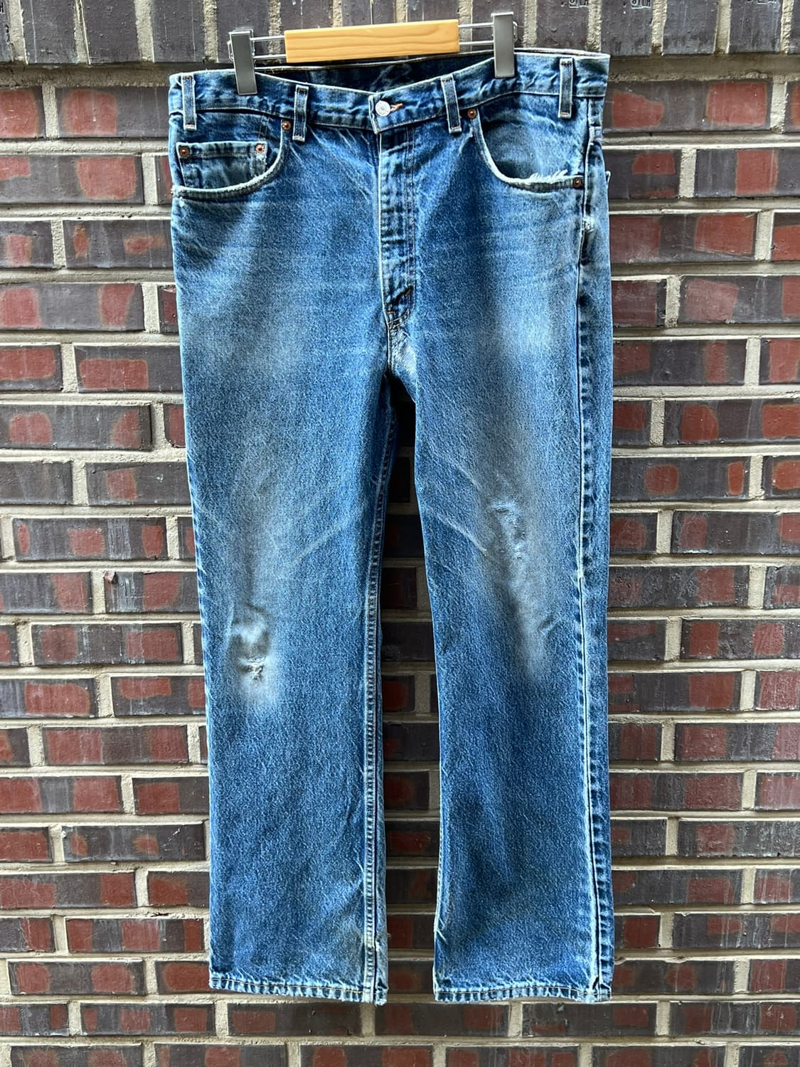 00's [36x32] 리바이스 517 빈티지 부츠컷 USA 데님 팬츠 상품이미지1
