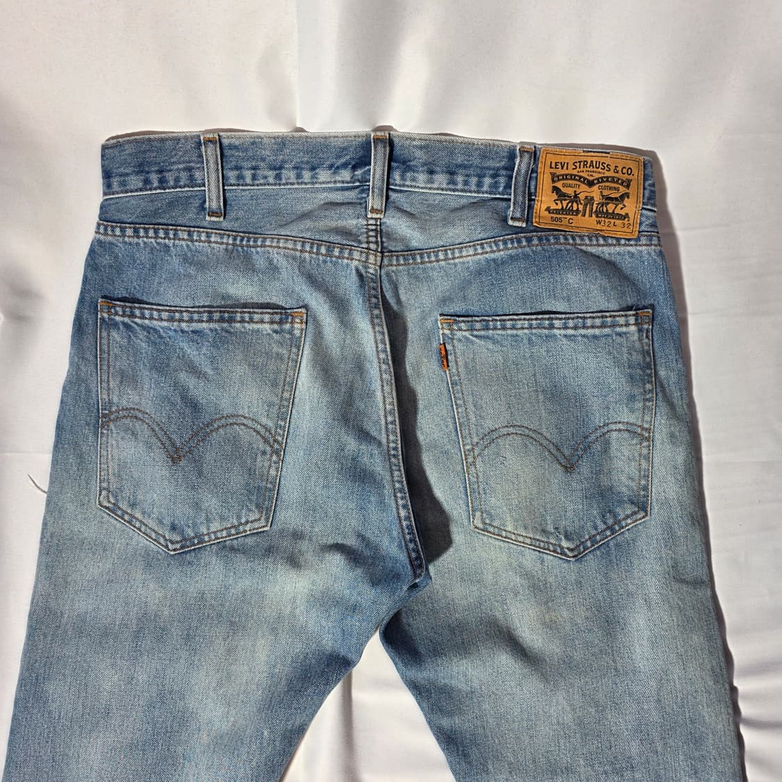 [W32L32]리바이스 505C 리워크 오렌지탭 데님팬츠 상품이미지7
