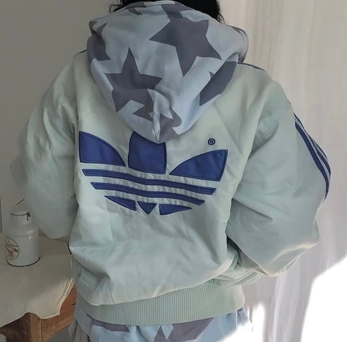 아디다스 80s 빅로고 패딩 상품이미지2