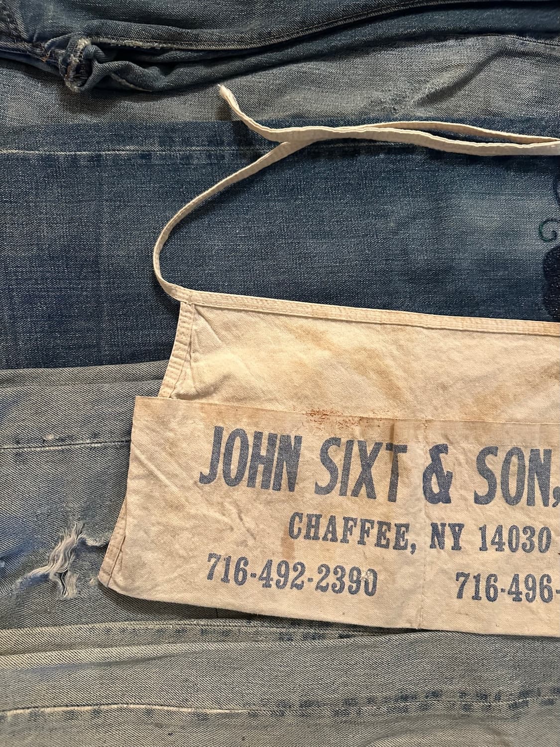 USA 빈티지 에이프런 앞치마 상품이미지2