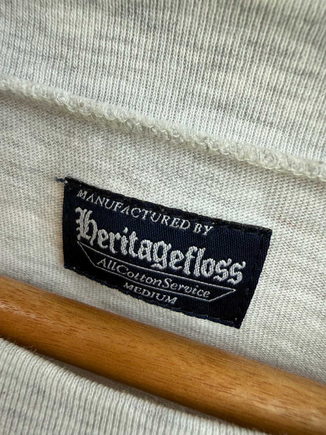 헤리티지플로스 그레이 티셔츠 상품이미지3