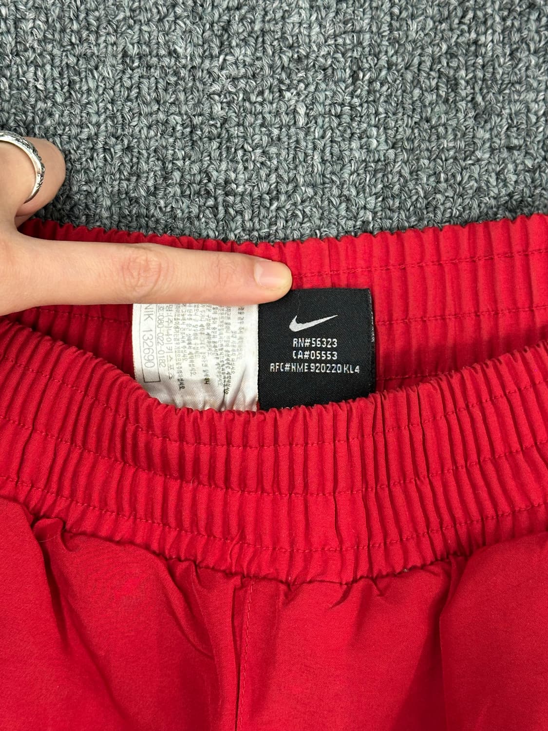 M)나이키 Nike 바스켓볼 사이드절개 빈티지 트랙 패딩 팬츠 상품이미지4