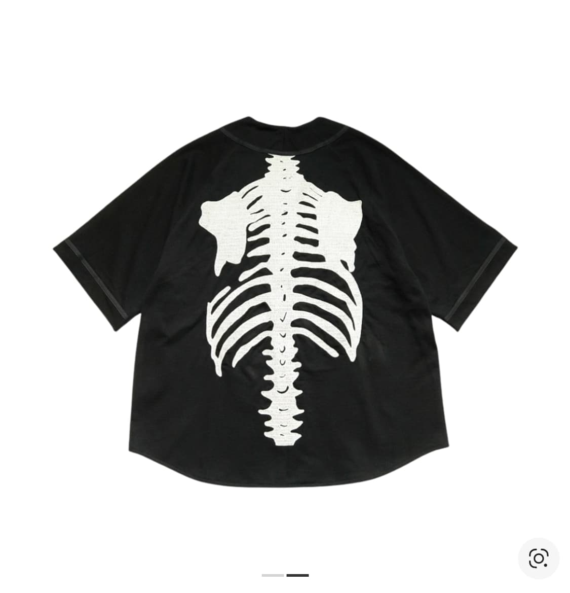 (4) 캐피탈 본 베이스볼 져지 블랙 상품이미지2