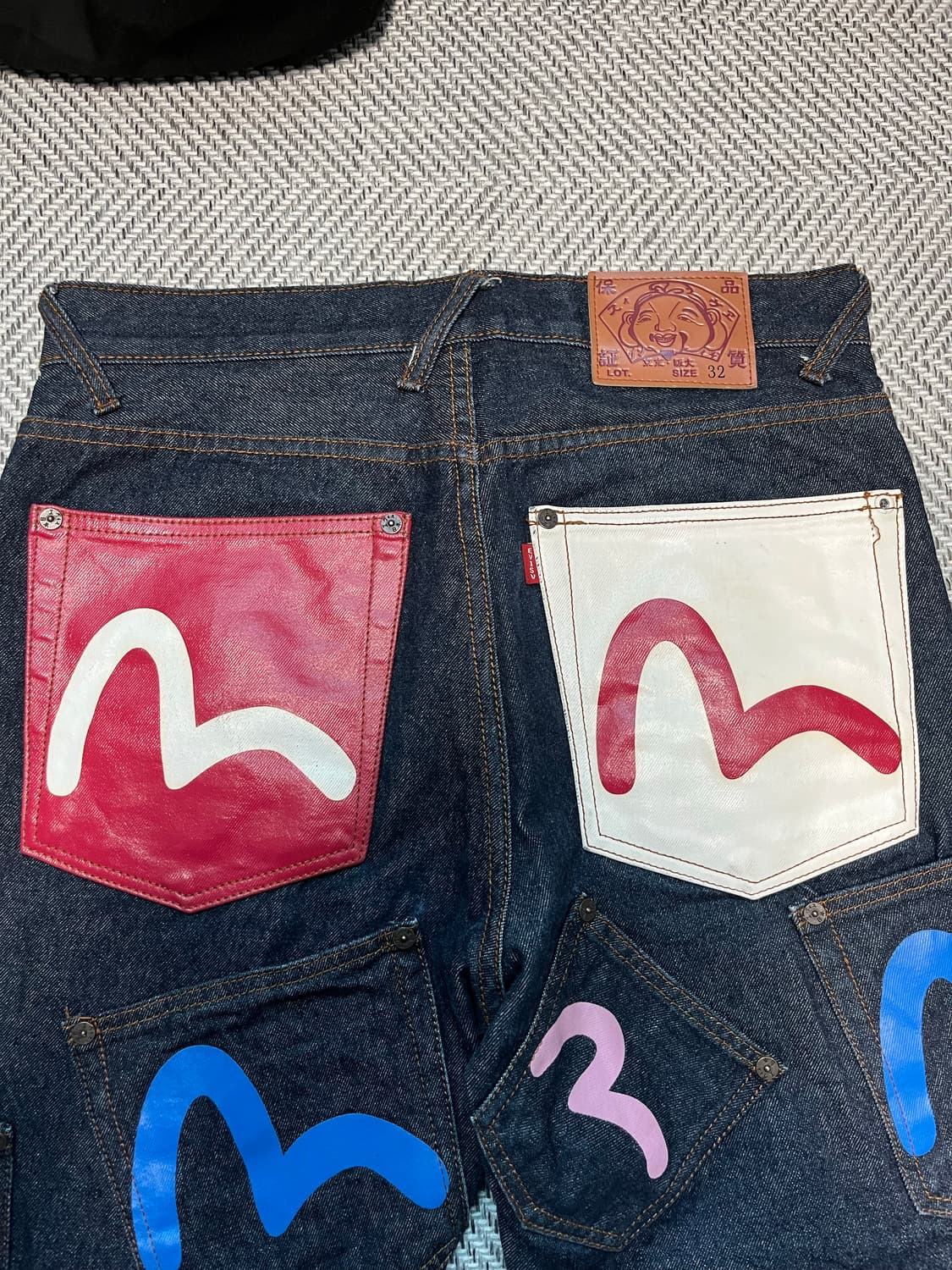 에비수 멀티포켓 데님진 상품이미지3