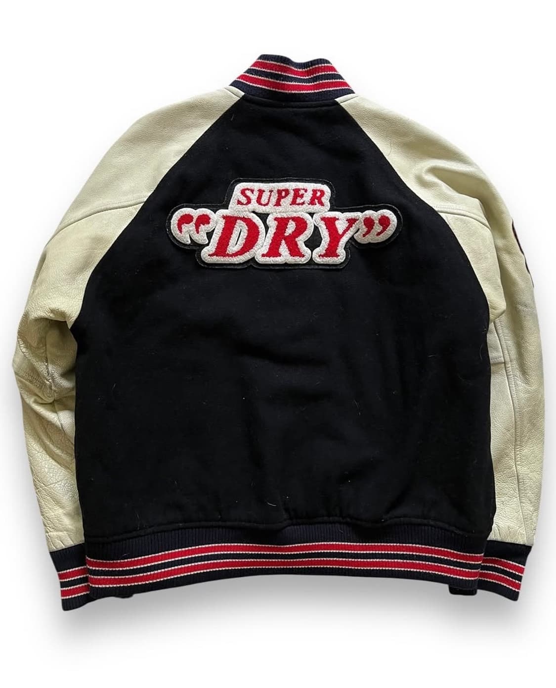 빈티지 2001 아사히 레더 바시티 상품이미지2