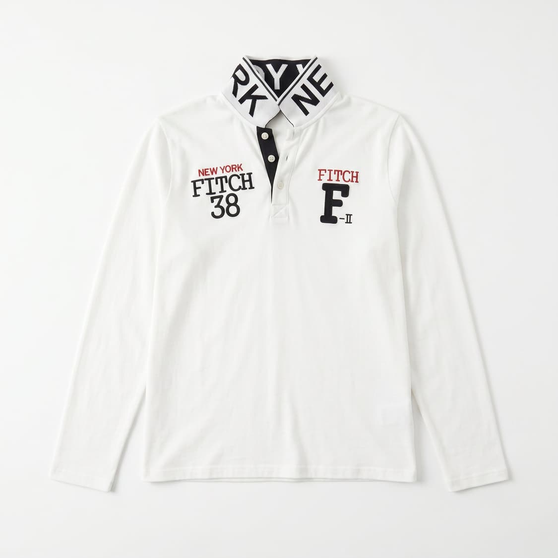 NEW YORK FITCH 하이넥 카라 롱슬리 상품이미지1