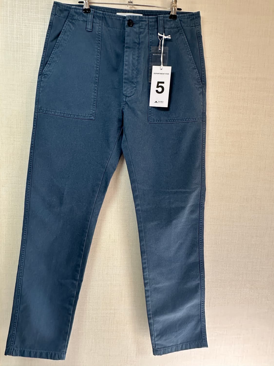 DEPARTMENT 5 / 슬림핏퍼티그팬츠 / 33 / 새상품 상품이미지2