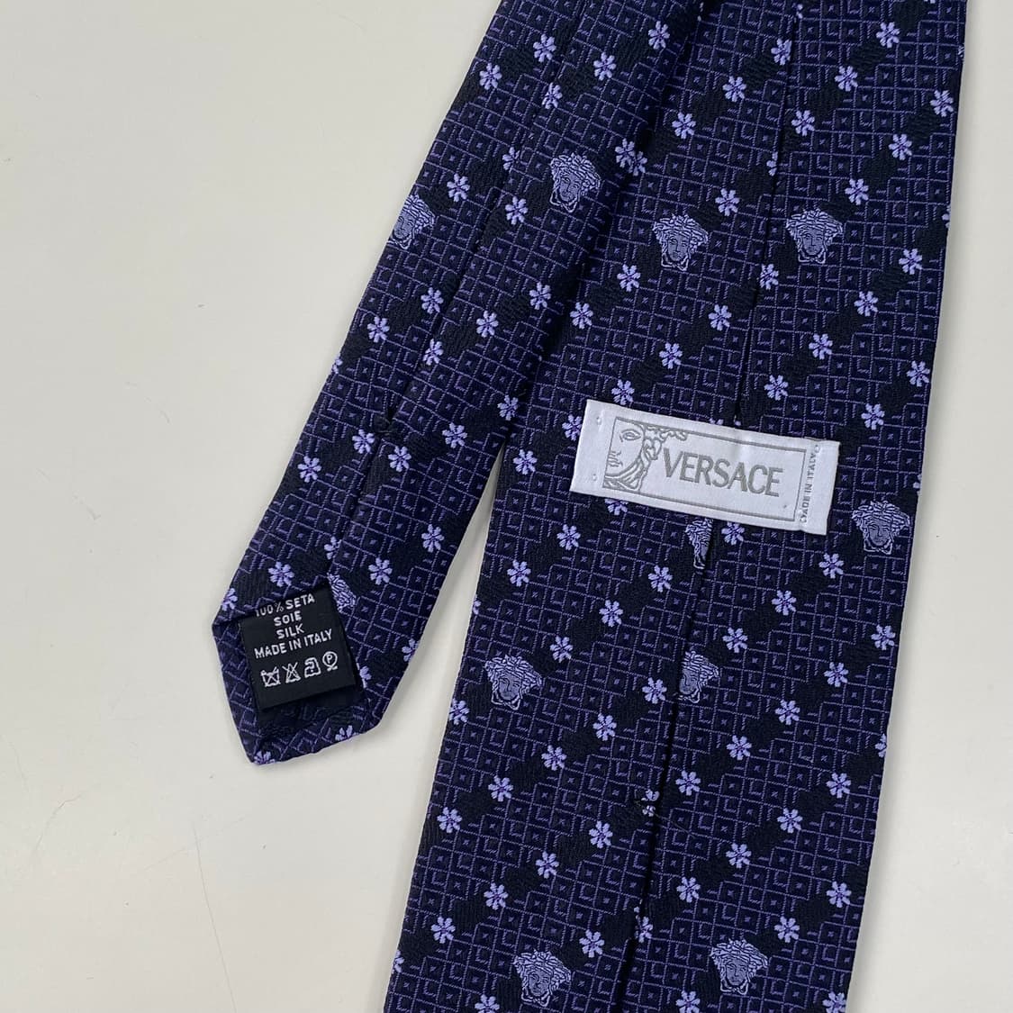 Gianni Versace 베르사체 모노그램 정품 명품넥타이 상품이미지5