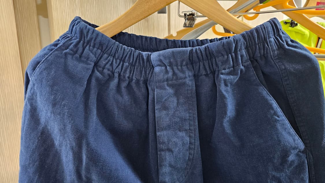 도큐먼트 라이트 코튼 파자마 팬츠 S(30) 인디고 블루 상품이미지2