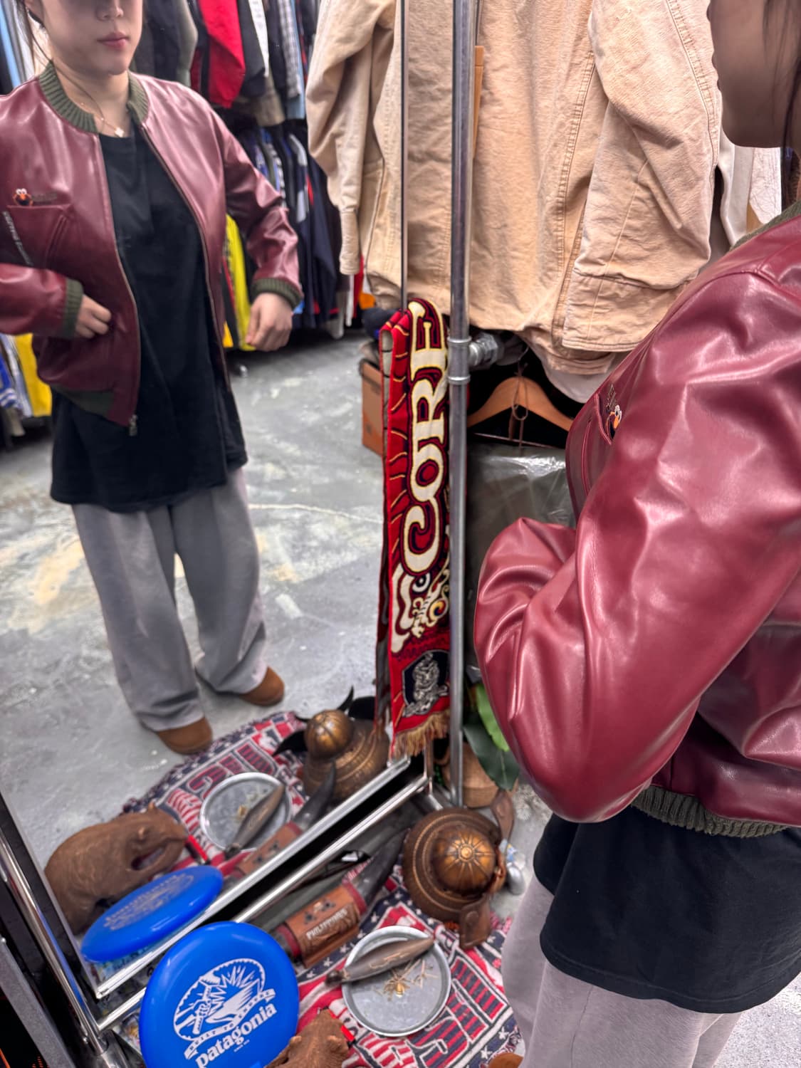 세서미스트릿 여성 가죽자켓 55까지추천  상품이미지1