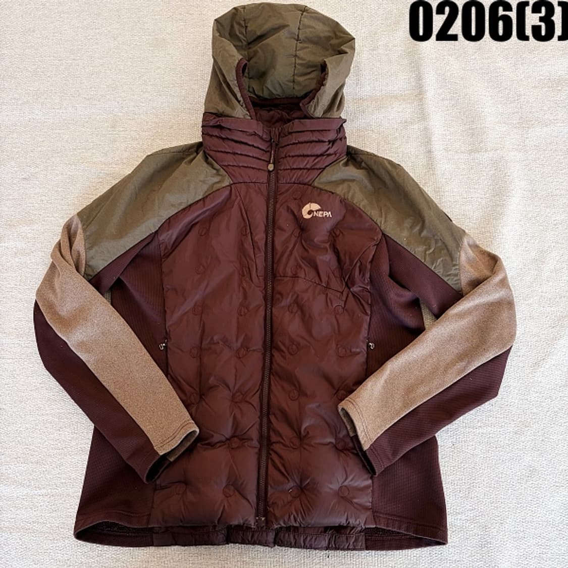 [100] 네파 여성 구스다운 패딩 자켓 후드 탈부착 0206(3) 상품이미지1