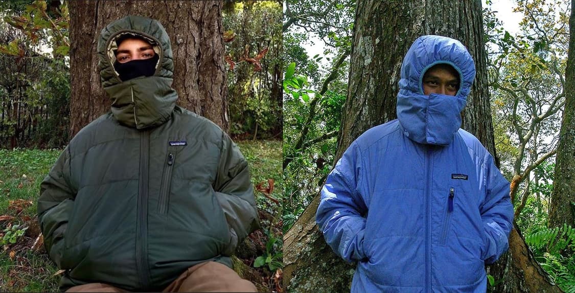 [XL] 파타고니아 퍼프 자켓 후디 2000년대 00s 네이비 상품이미지1