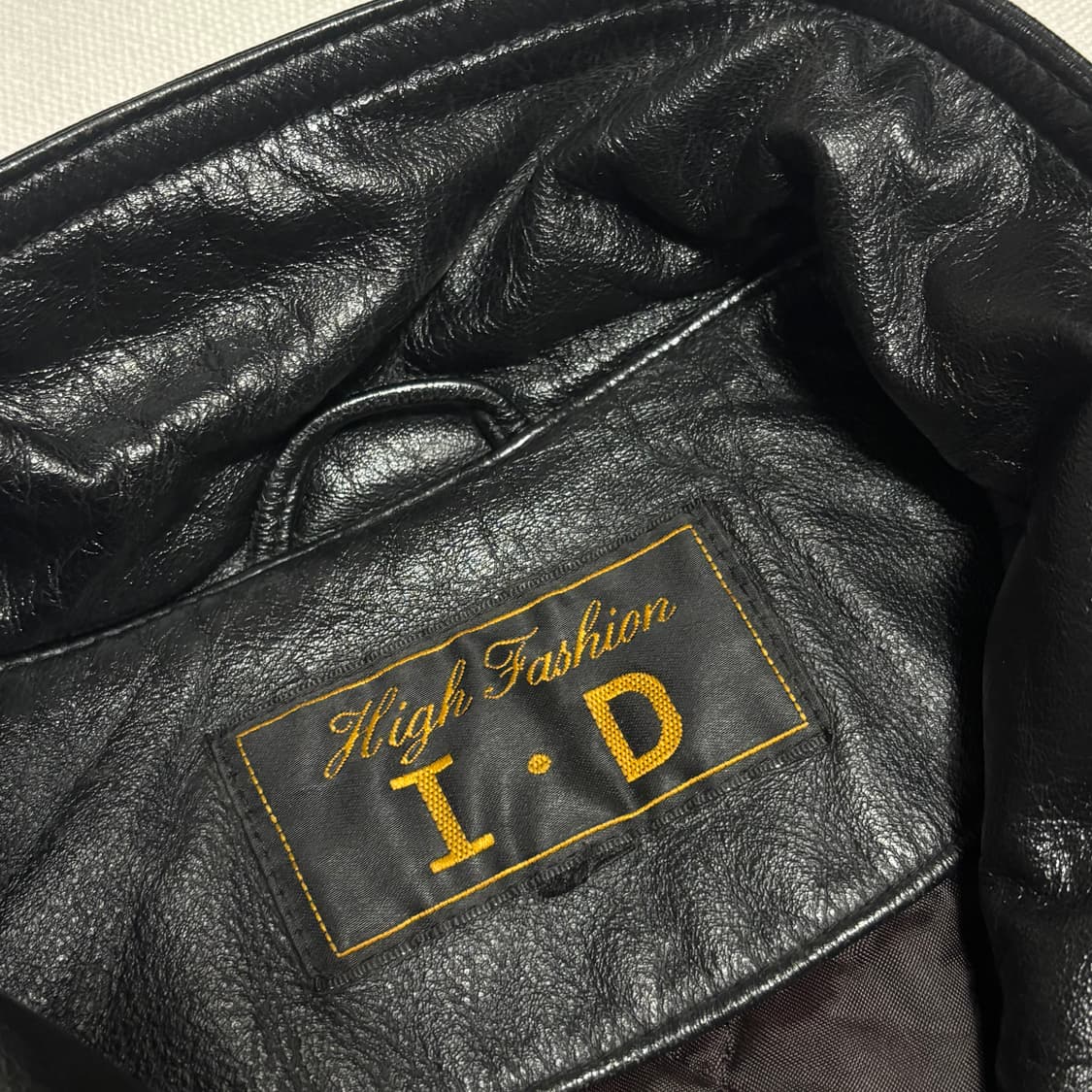 요시무라 빈티지 소가죽 레이싱자켓  상품이미지4