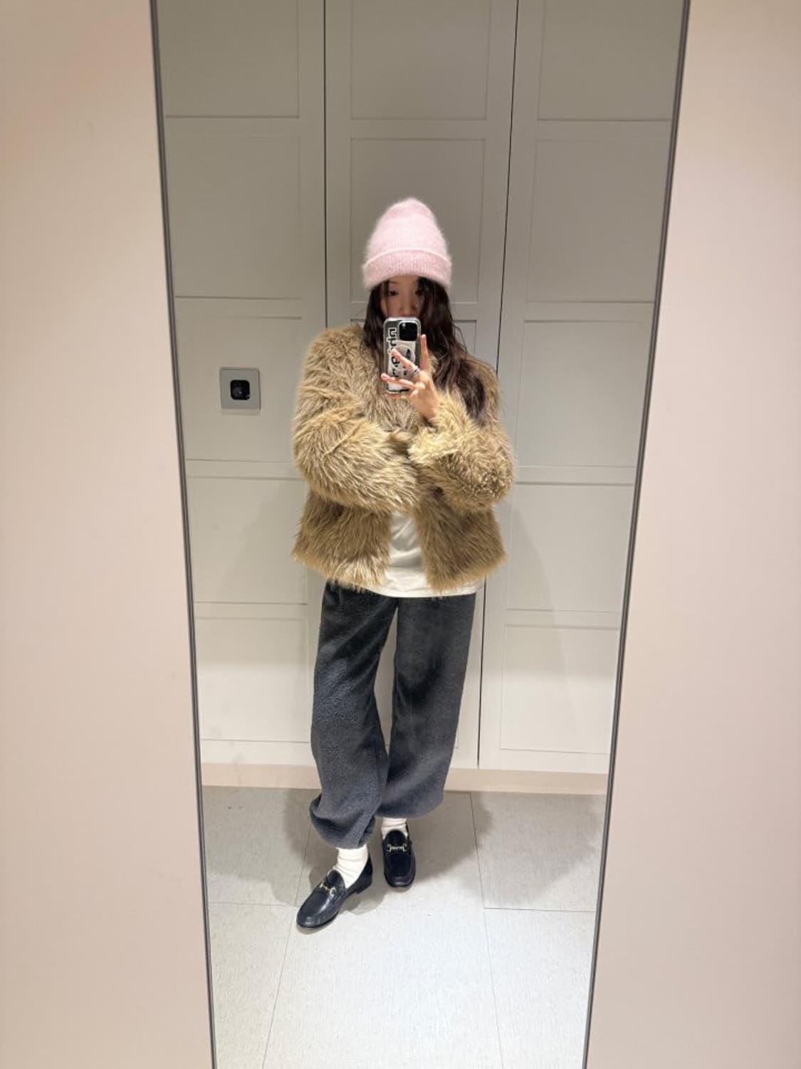 런던플랏 홀리데이 퍼자켓 상품이미지5