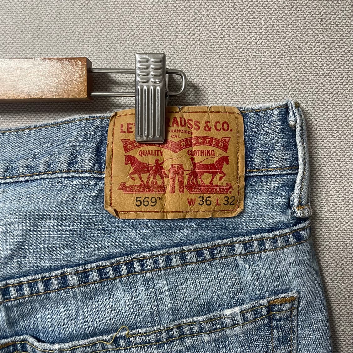 36x32 리바이스 569 상품이미지3