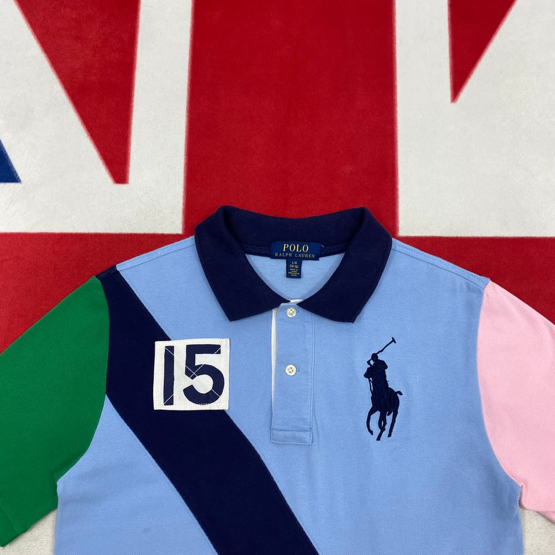 폴로 빅포니 반팔 카라티 실측 여성 55-66 상품이미지3