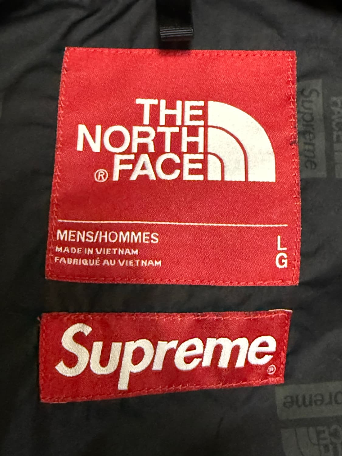⛰️L / 노스페이스 X 슈프림 익스페디션 자켓 블랙 - 18FW⛰️ 상품이미지5