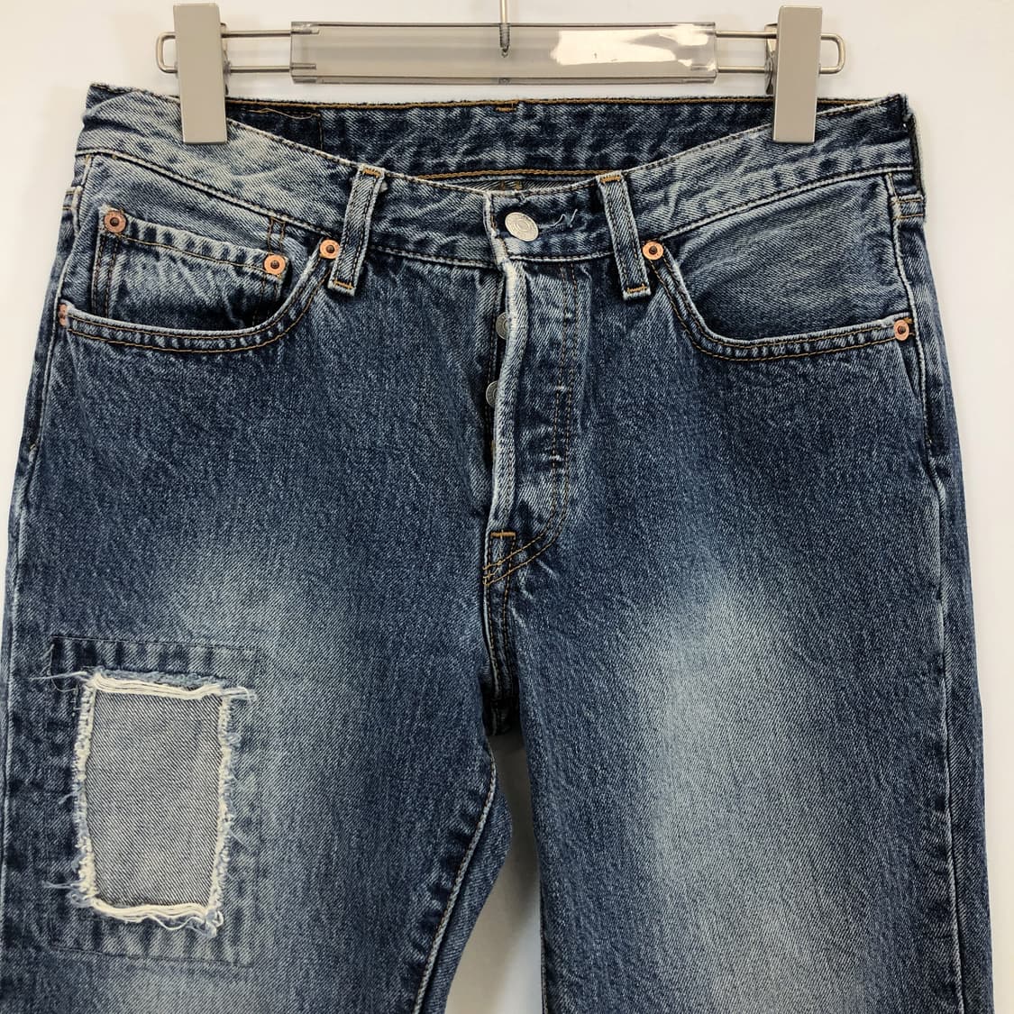 리바이스 USA 501 00s 패치워크 데님진 27 인치 상품이미지2