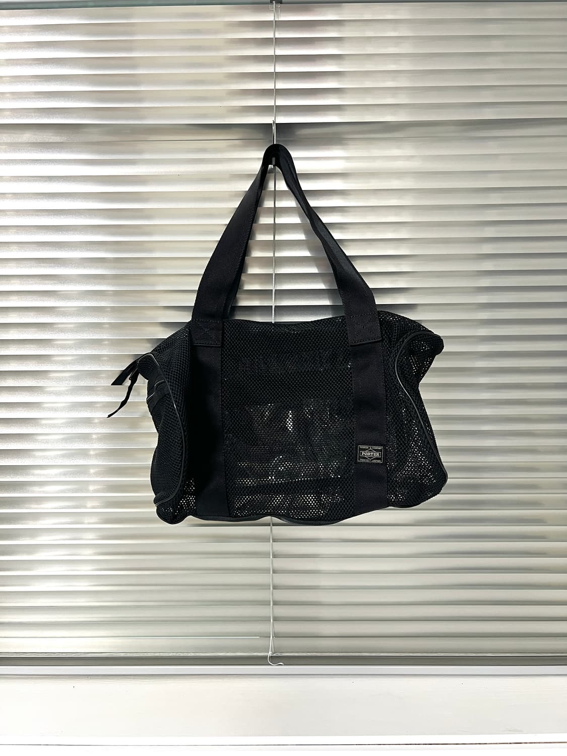 PORTER-MESH BOSTON BAG(Black) 상품이미지5