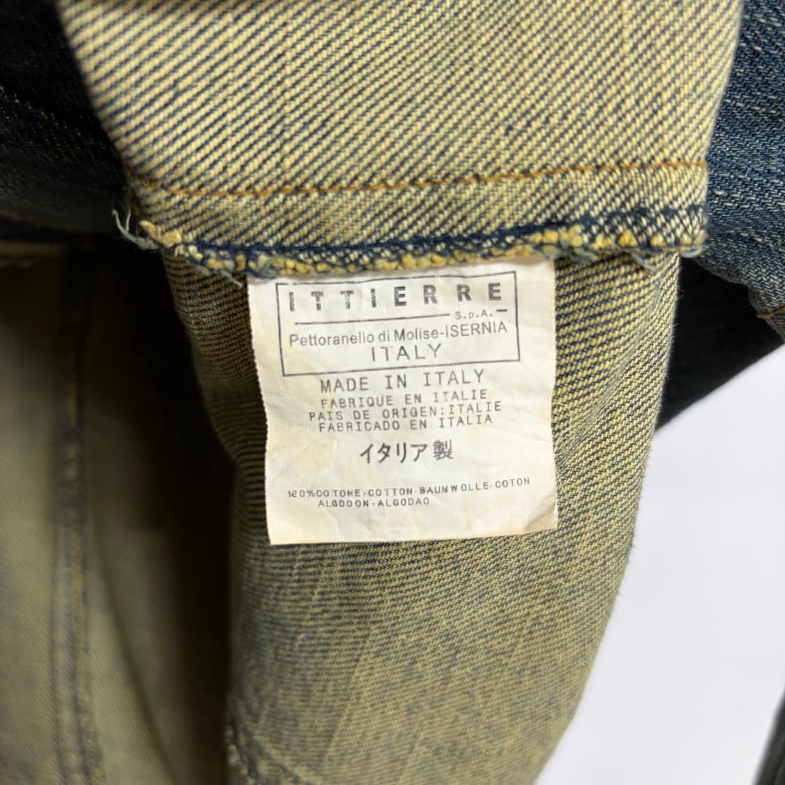 돌체앤가바나(D&G) 아카이브 데님 자켓 상품이미지4