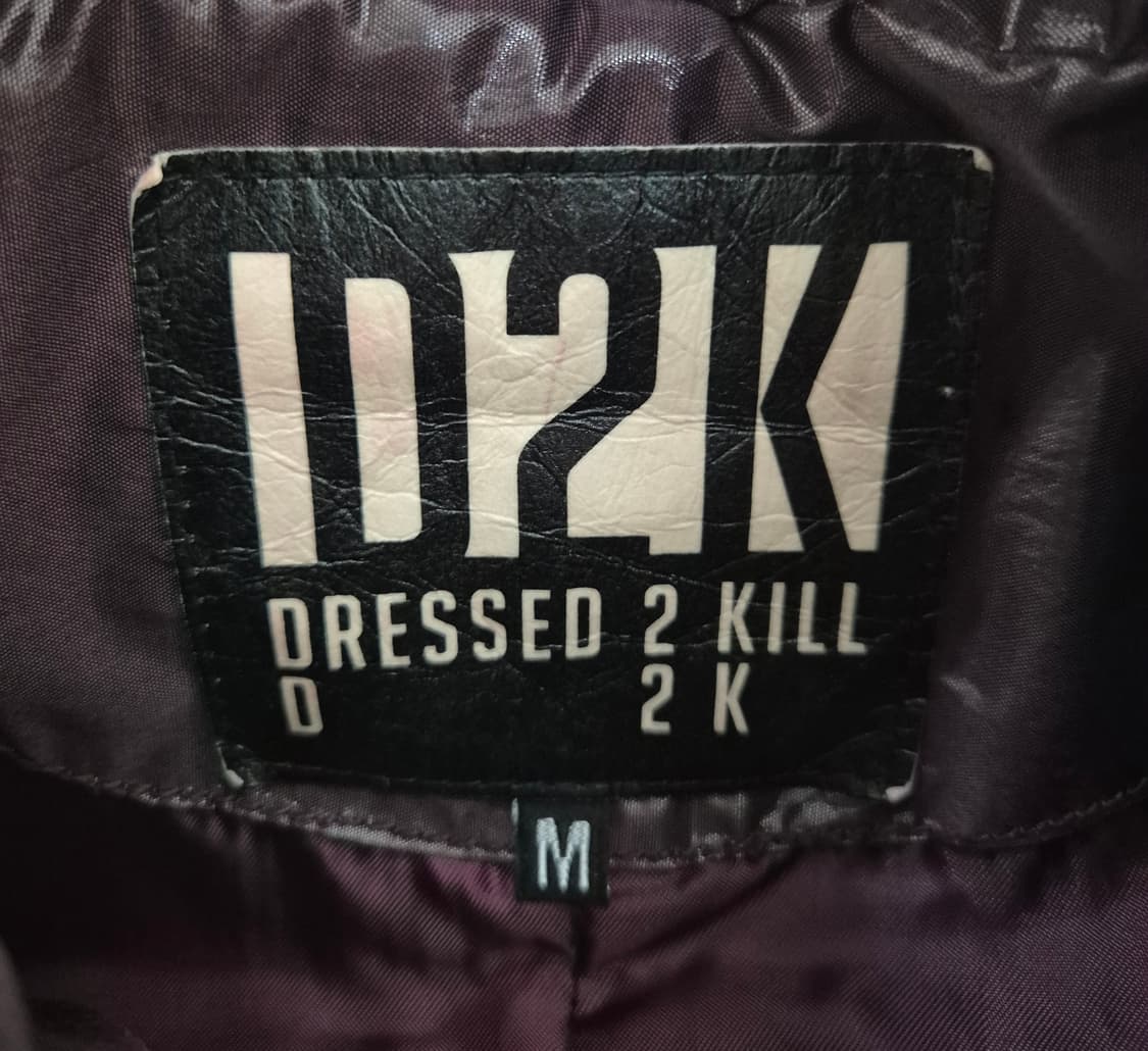 드레스투킬 y2k 유광 점퍼 상품이미지2