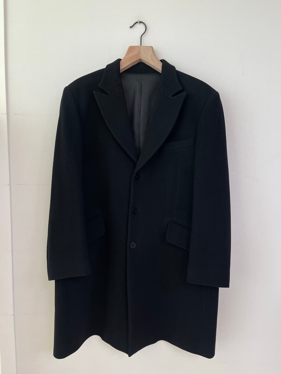 카루소 이태리 원단 맞춤 울코트 110 상품이미지6