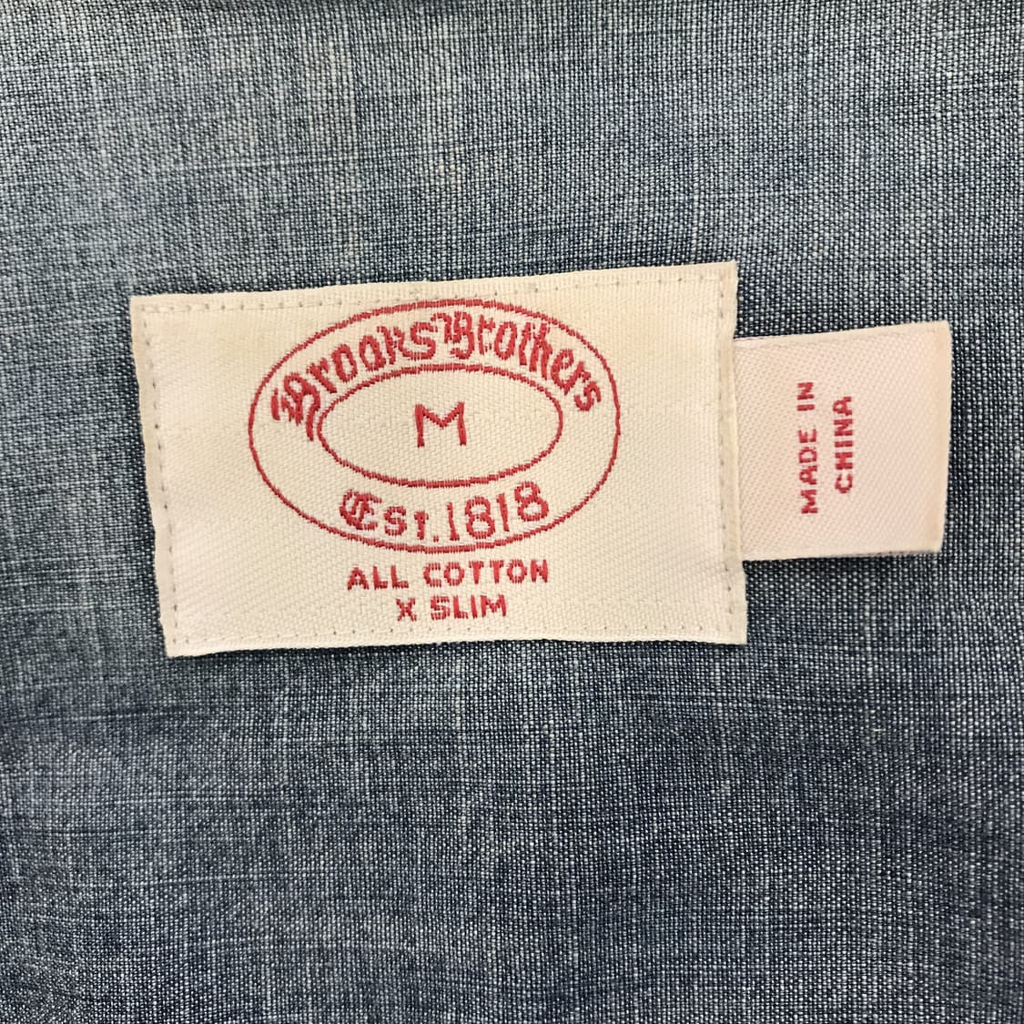 브룩스브라더스 웨스턴 데님셔츠 [M] 상품이미지5