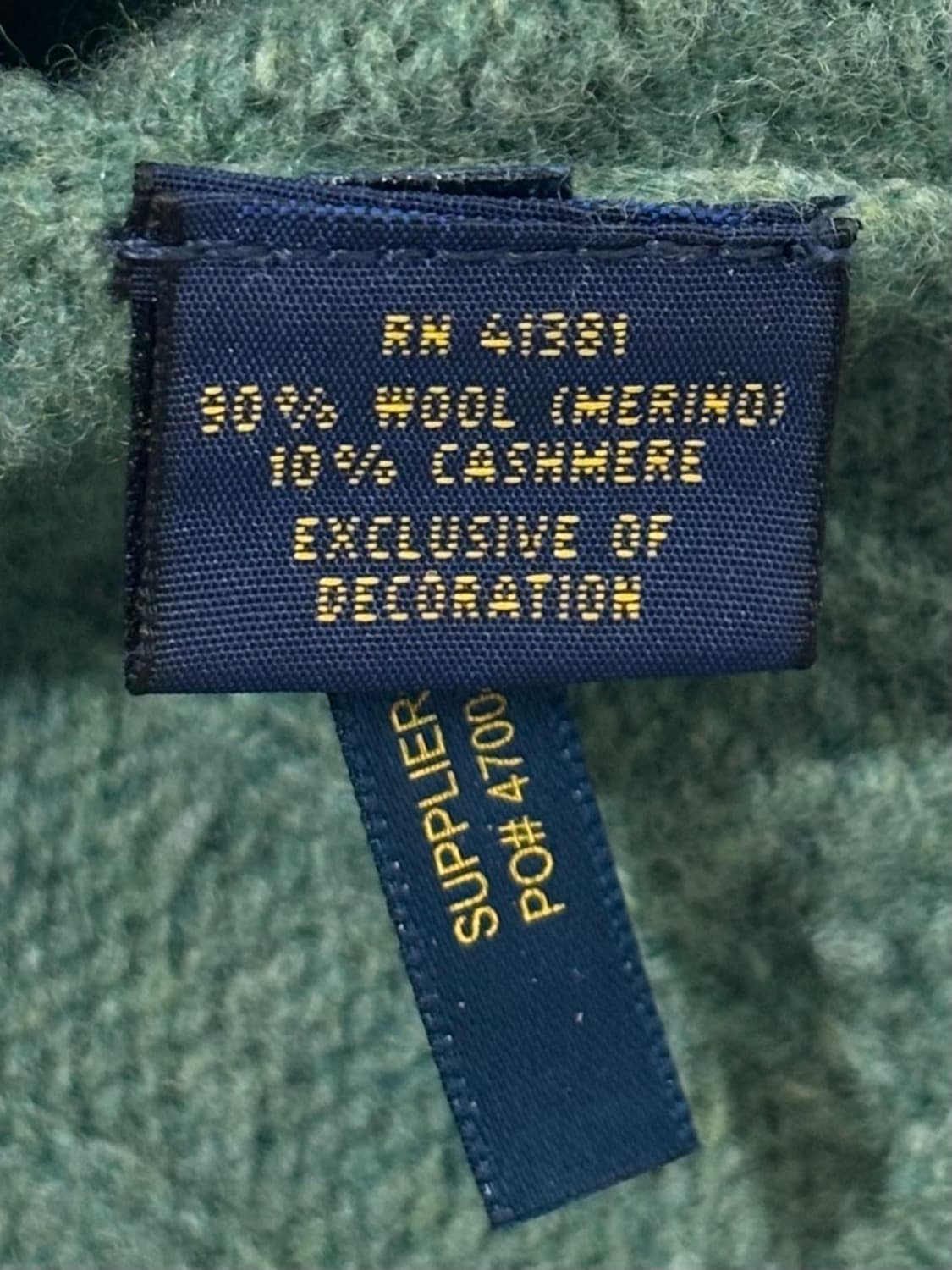 폴로랄프로렌 핑크포니 그린 케이블니트 상품이미지6