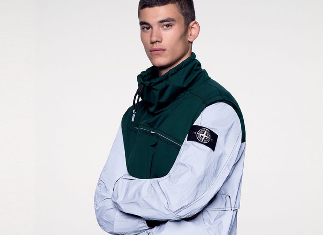 스톤아일랜드 리플렉티브 아노락 블랙 M 상품이미지1