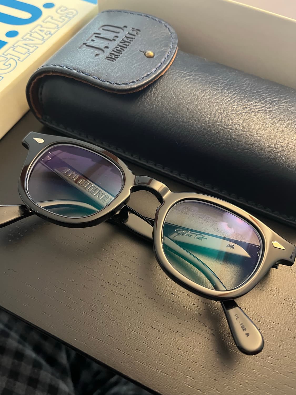 줄리어스 타르트 옵티컬 46-24 블랙 상품이미지1