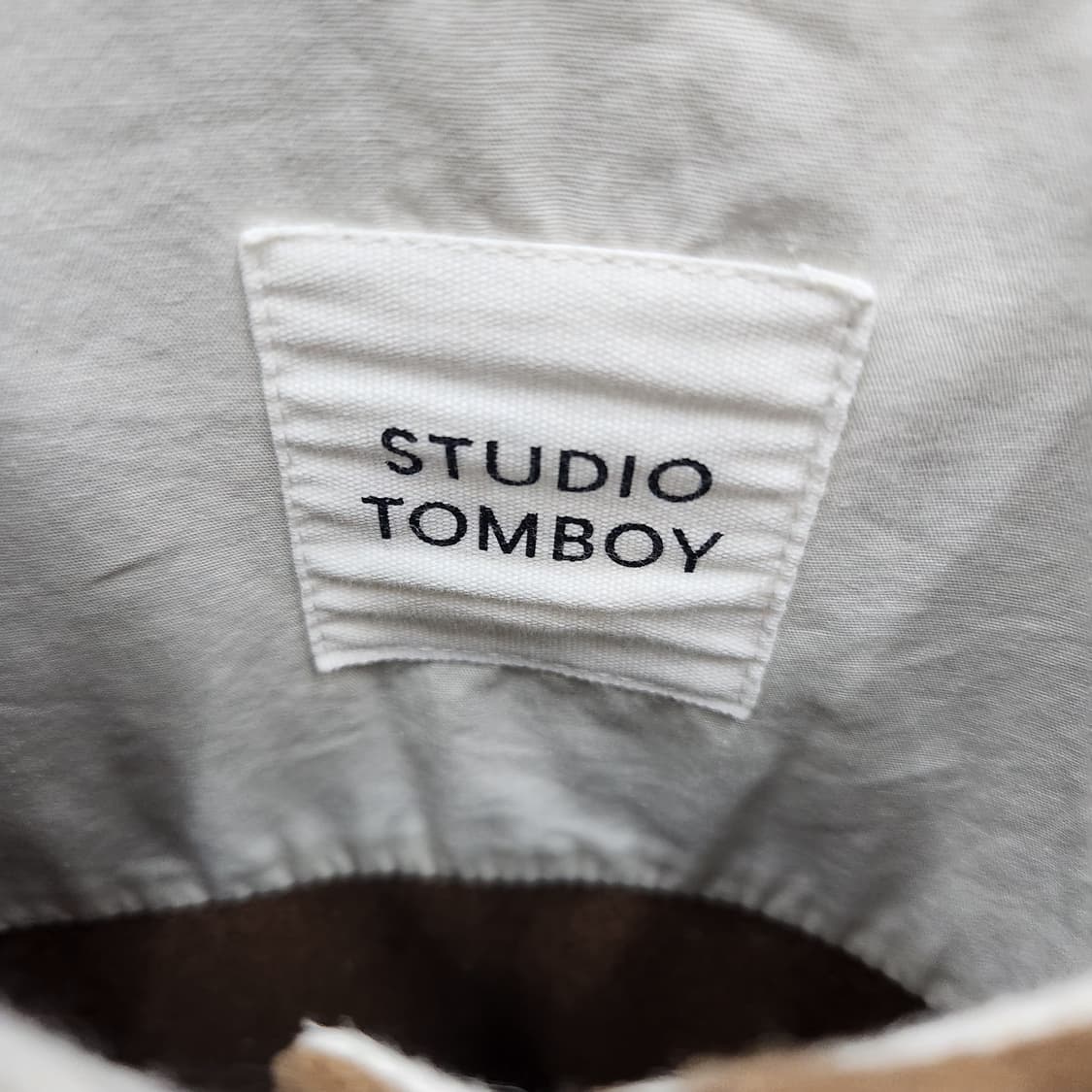 스튜디오톰보이 투포켓 셔츠형 자켓(모혼방) 2XL 상품이미지4