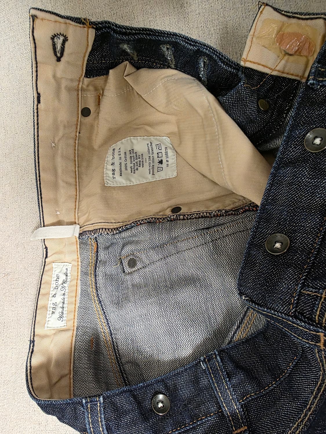 Rag & Bone 어두운 청바지 남자 32  상품이미지3