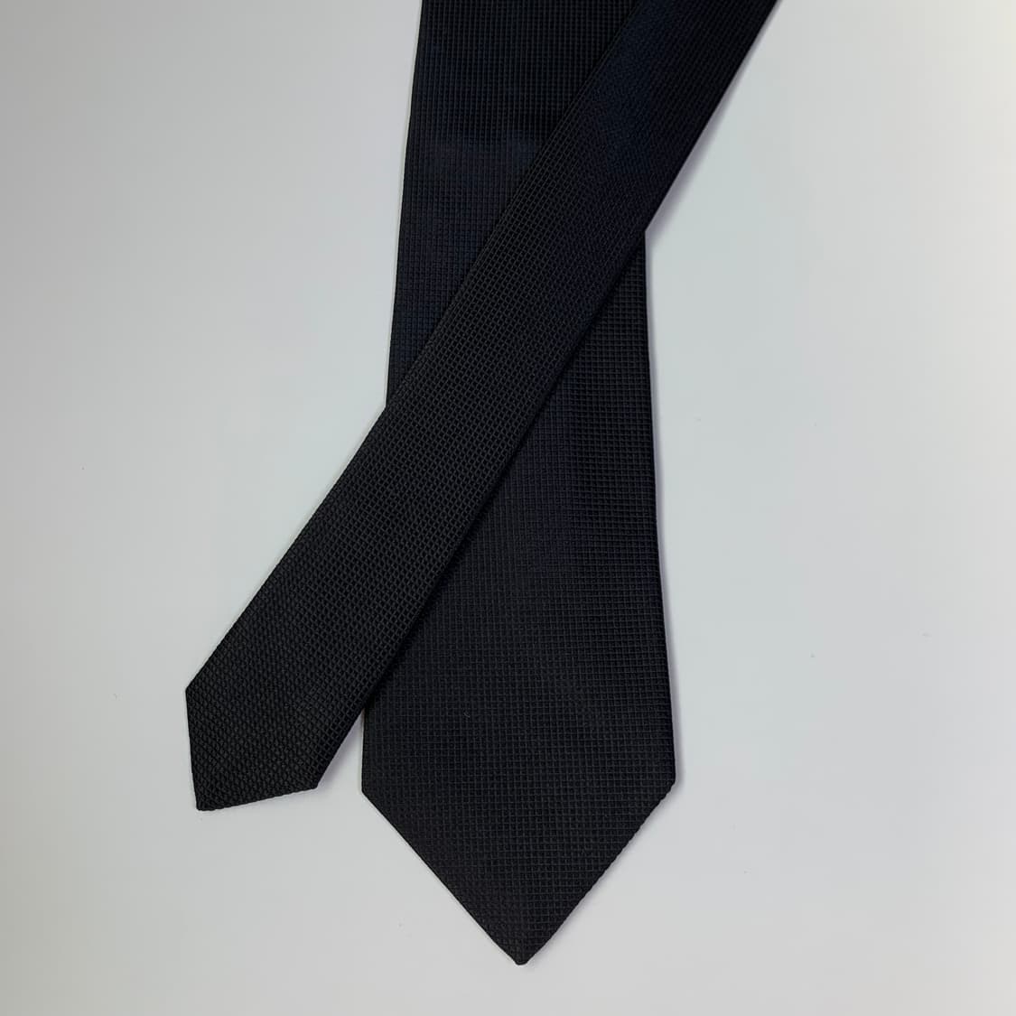 더반(DURBAN) 블랙컬러 이태리 명품넥타이 100실크 최상급 상품이미지3