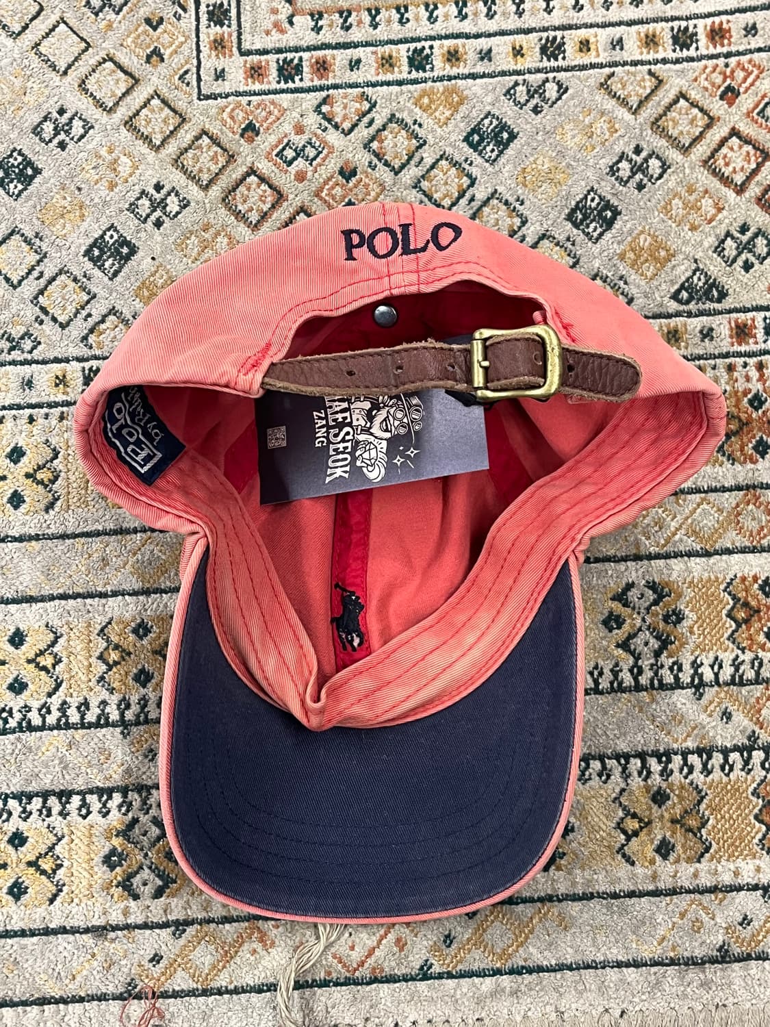 폴로 랄프로렌 볼캡 핑크 #csz3049 상품이미지8