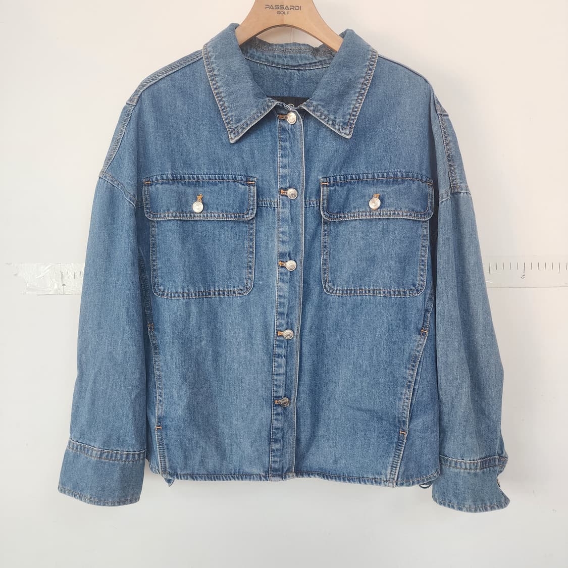 ENC 데님 셔츠 자켓 상품이미지1