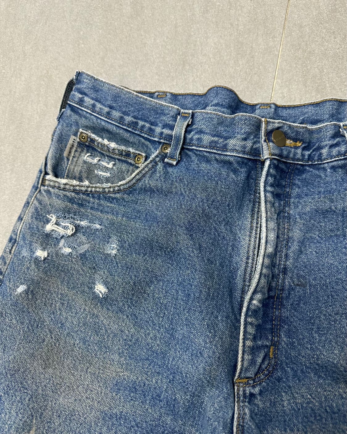 (허단46)칼하트 커스텀 데님-M2019 상품이미지5