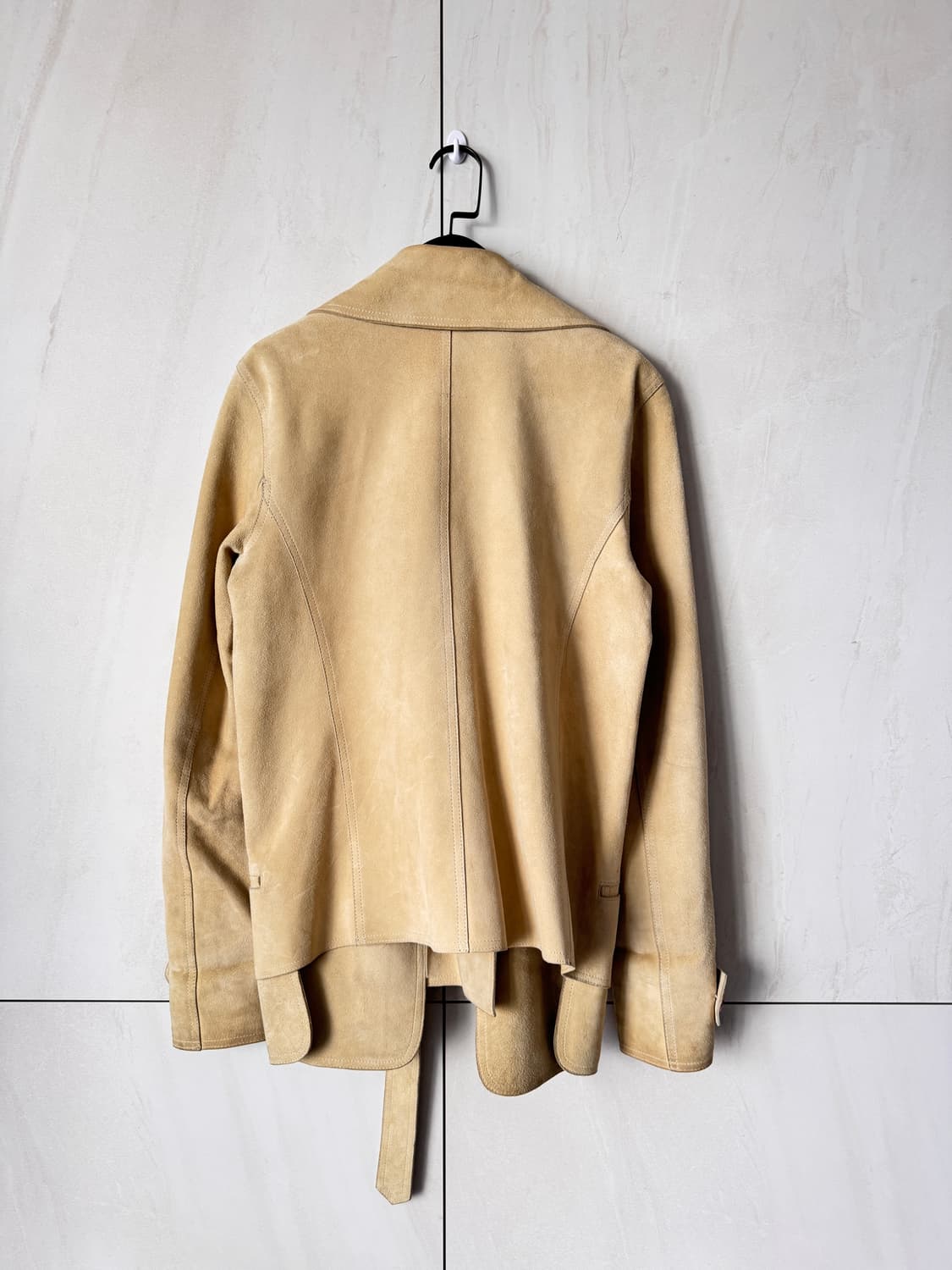 ALEXANDER WANG 스웨이드 자켓 베이지 Size 2(55,66사 상품이미지3