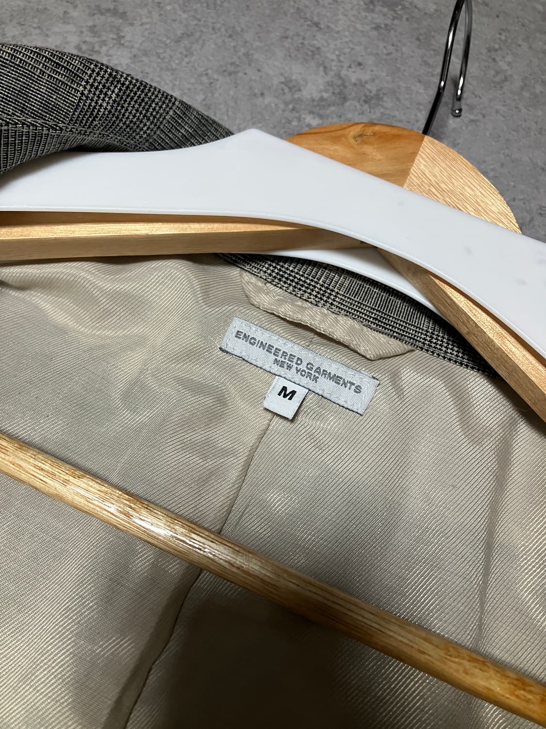 엔도버 글렌체크 셋업 [상M/하S] 엔도버 자켓 상품이미지5