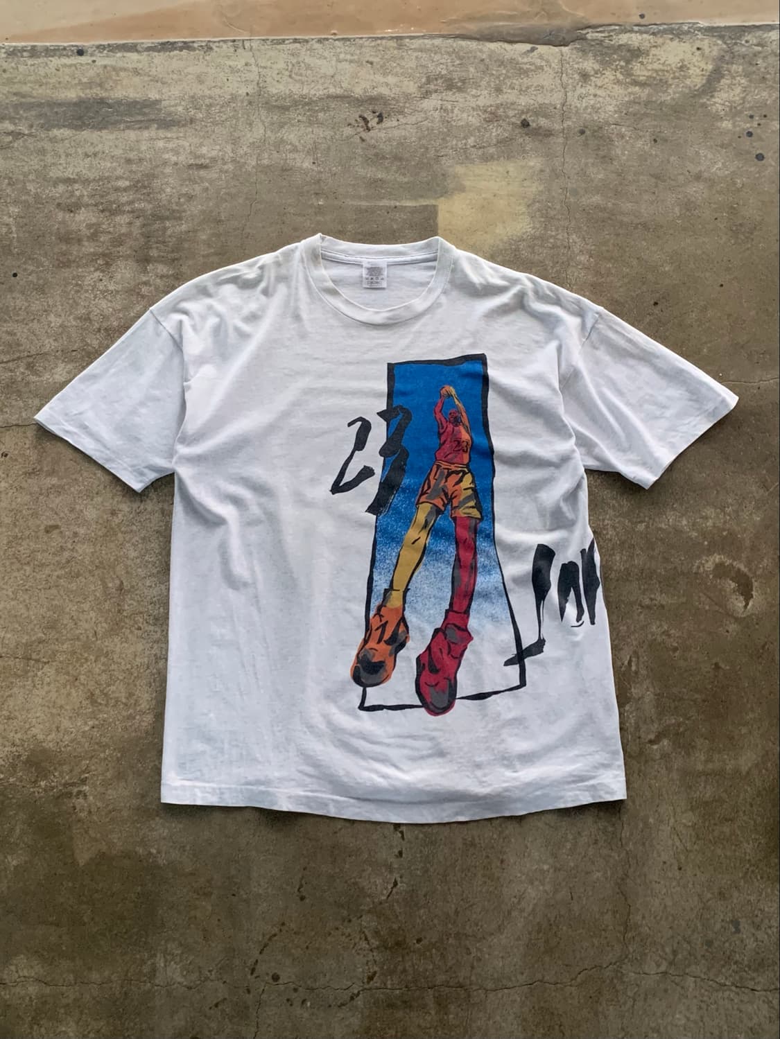 90s 나이키 조던 랩어라운드 프린팅 티셔츠 상품이미지1