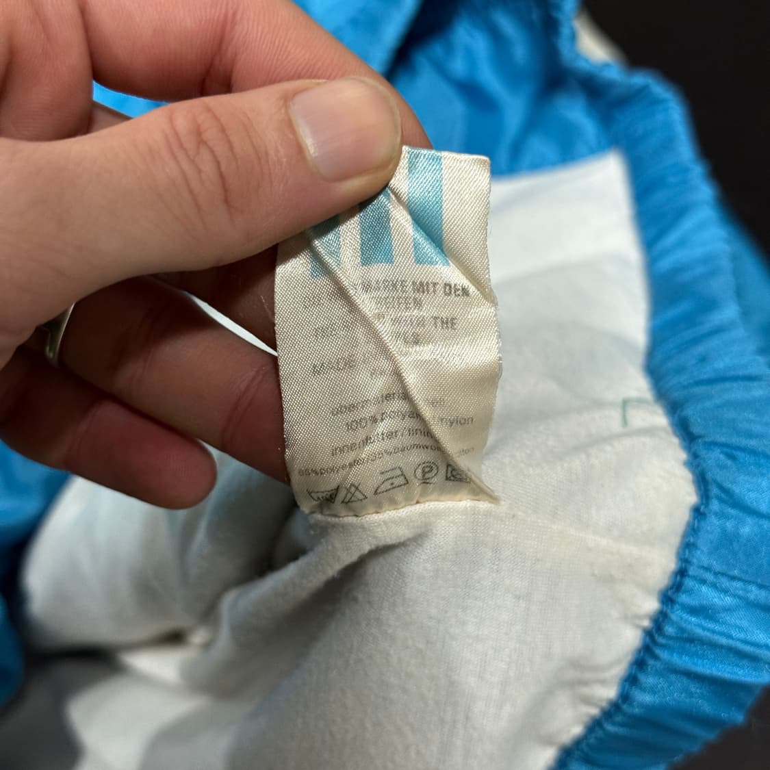 00s 아디다스 파이어버드 올드스쿨 배색 윈드브레이커 자켓 상품이미지7