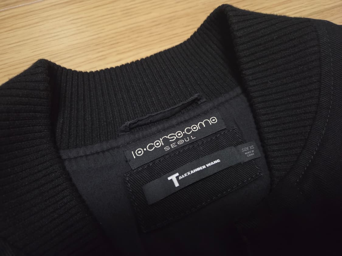 알렉산더왕 레더 슬리브 스타디움 자켓 상품이미지4