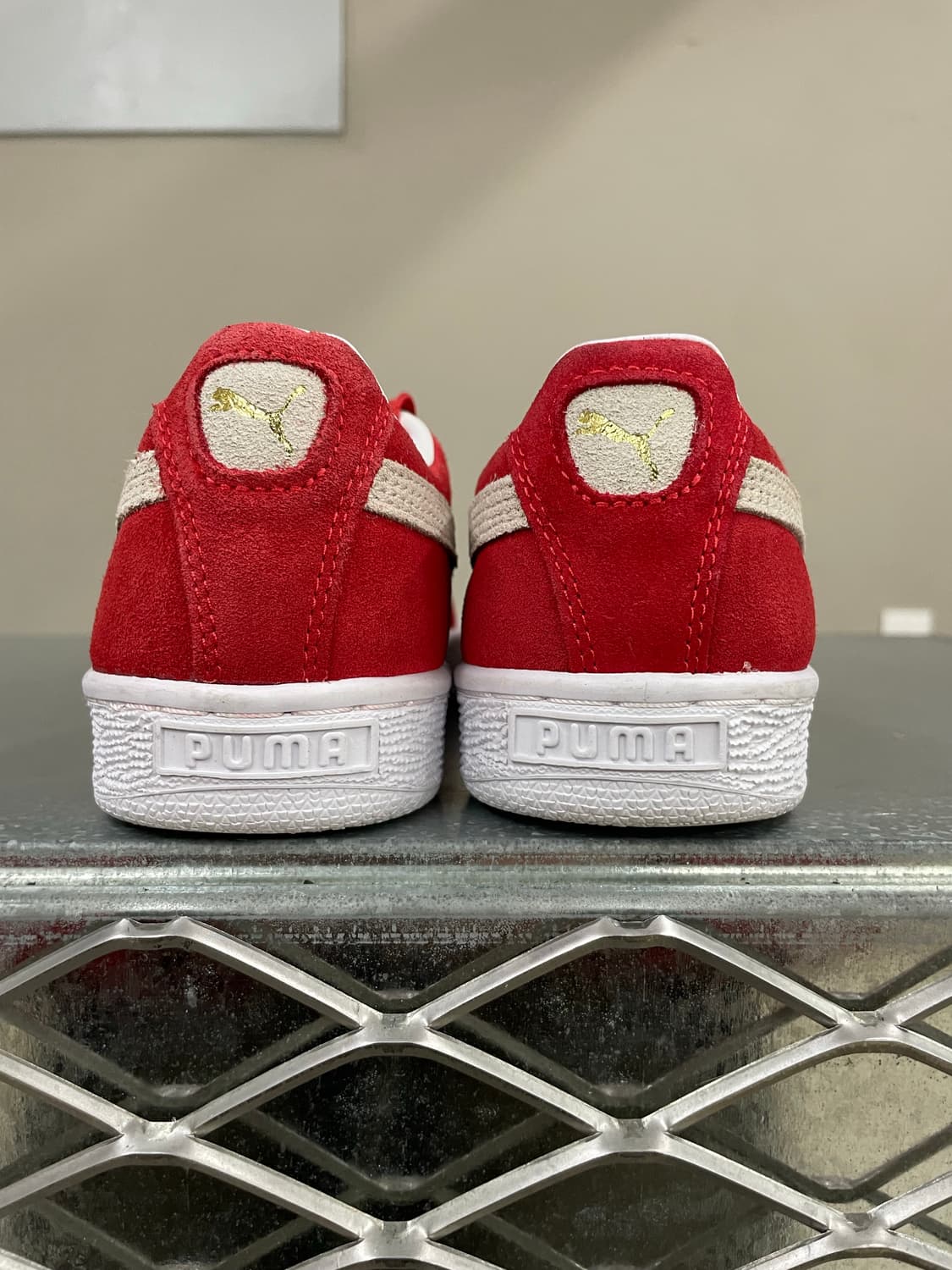 푸마 스웨이드 슈퍼 하이 리스크 레드 235 상품이미지3