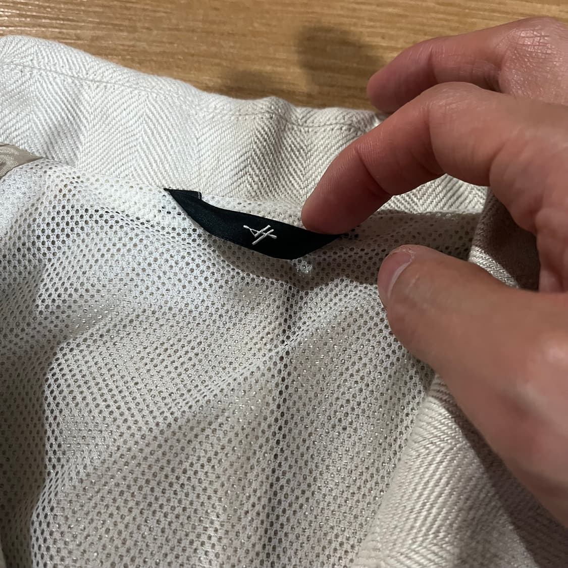 [97] 헤보 헤링본 코트 상품이미지3