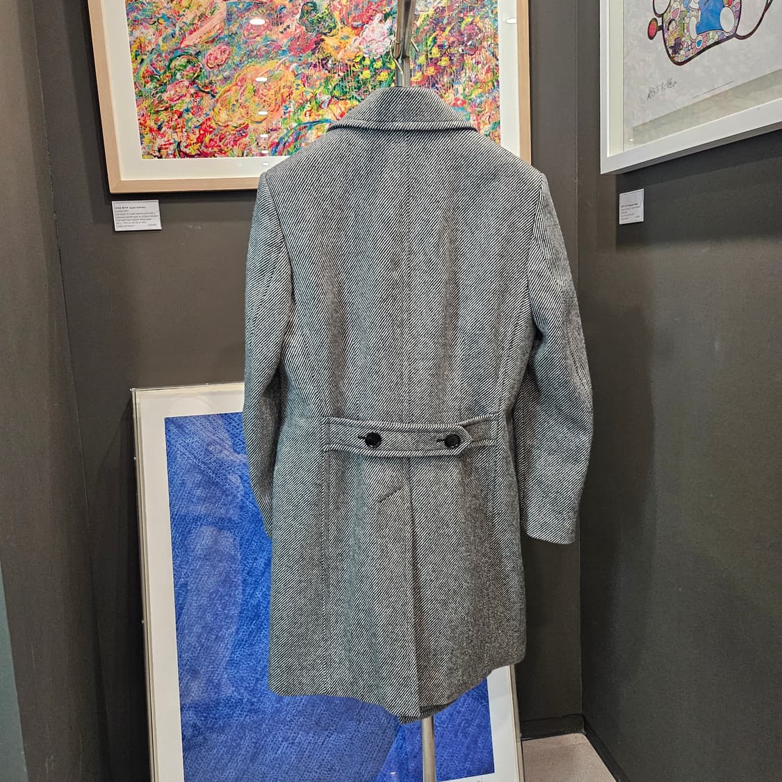 톰포드 더블브레스티드 헤링본 신상 코트 상품이미지5