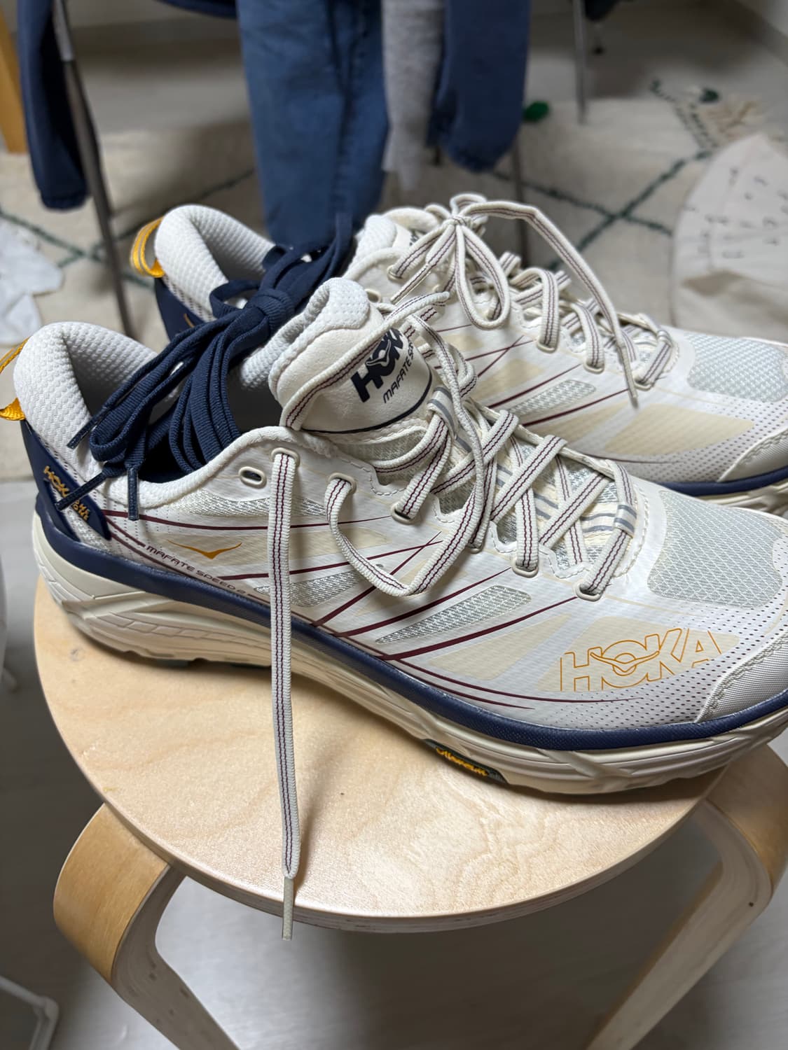 호카 마파테 스피드 2 알라바스터 오트밀크 상품이미지2