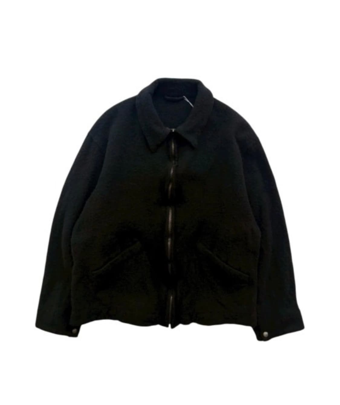 25aw 코모리 comoli 축융울 자켓 블랙 2사이즈 상품이미지1