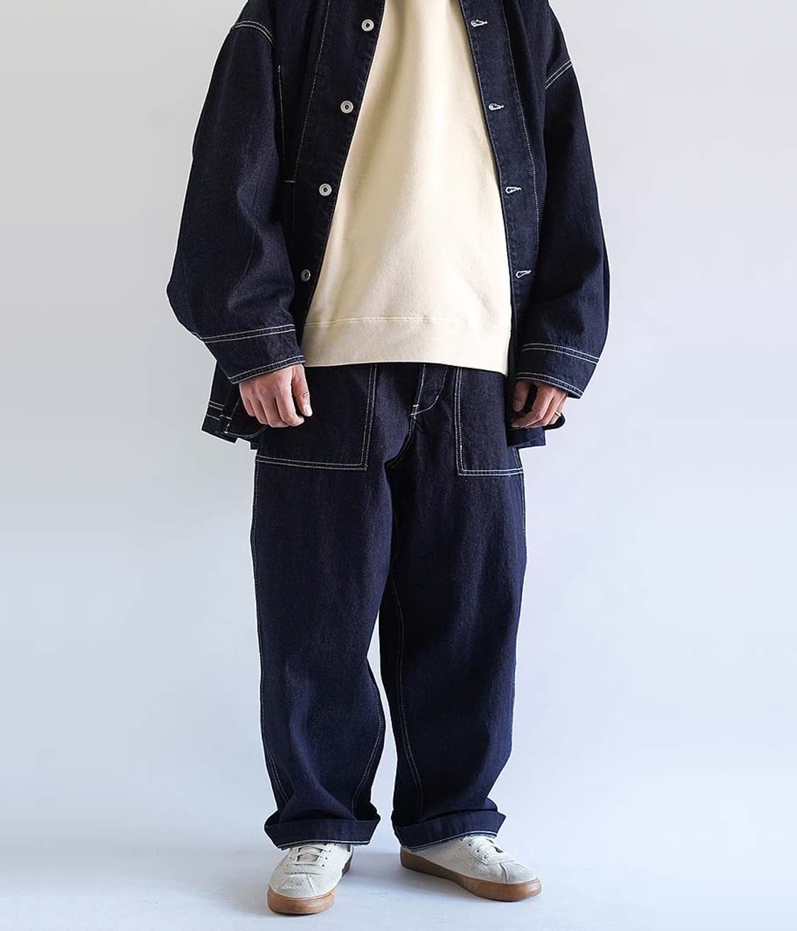 Freshservice denim baker pants L 상품이미지2