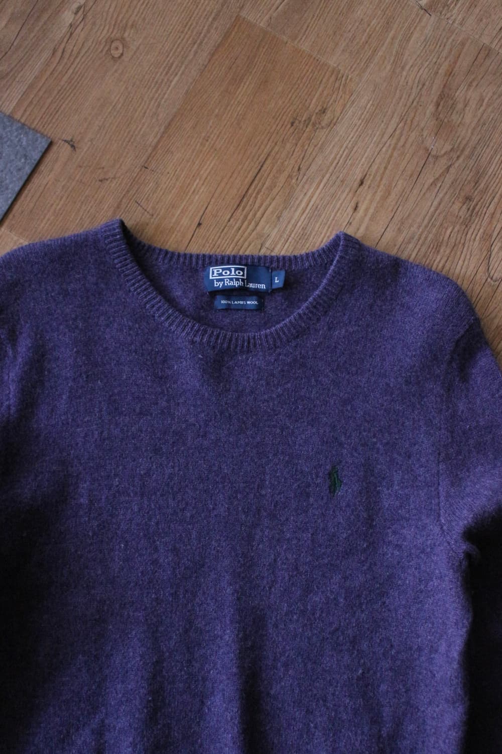 폴로 울 니트 상품이미지2