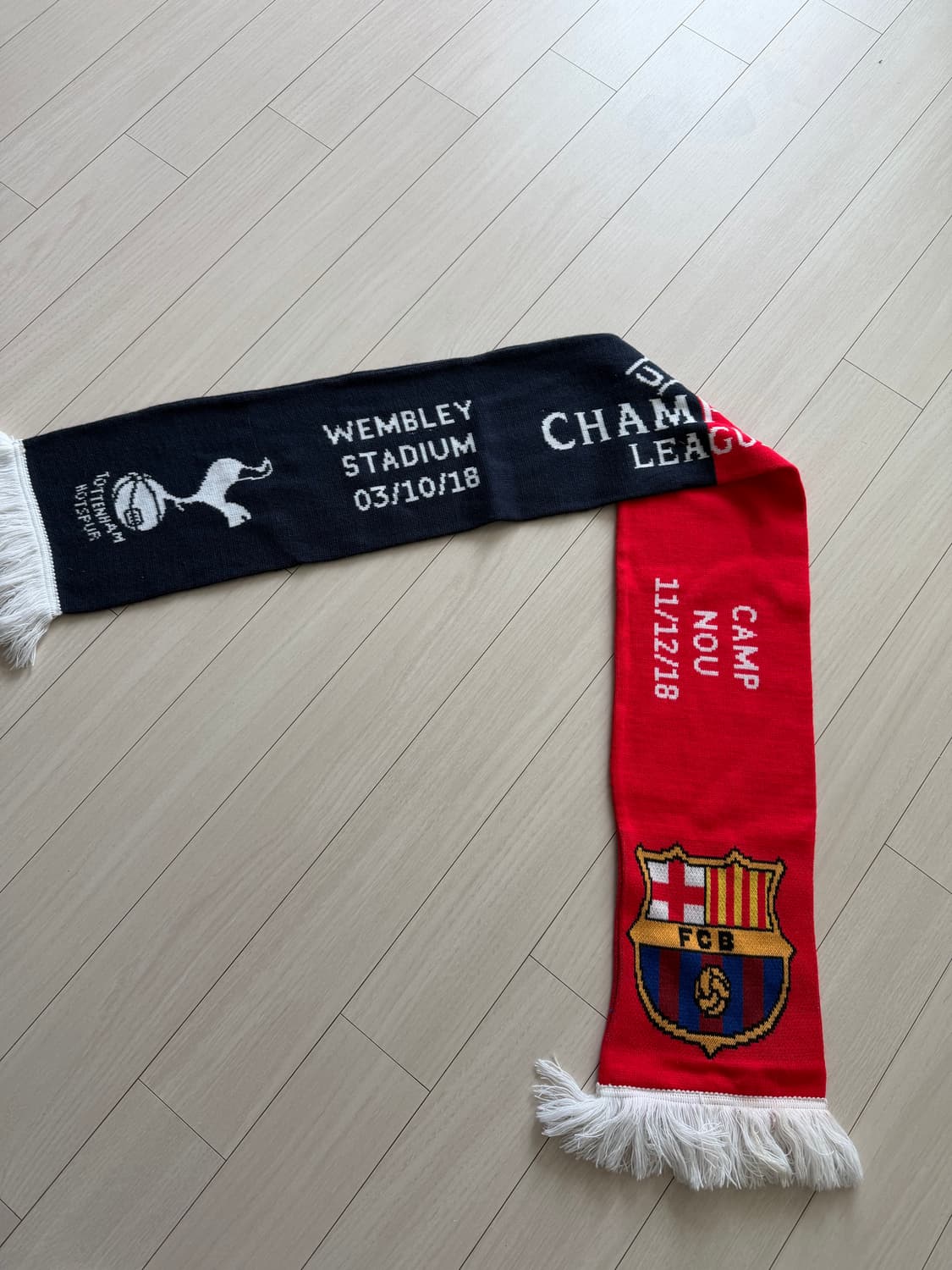 바르셀로나 토트넘 머플러 상품이미지1